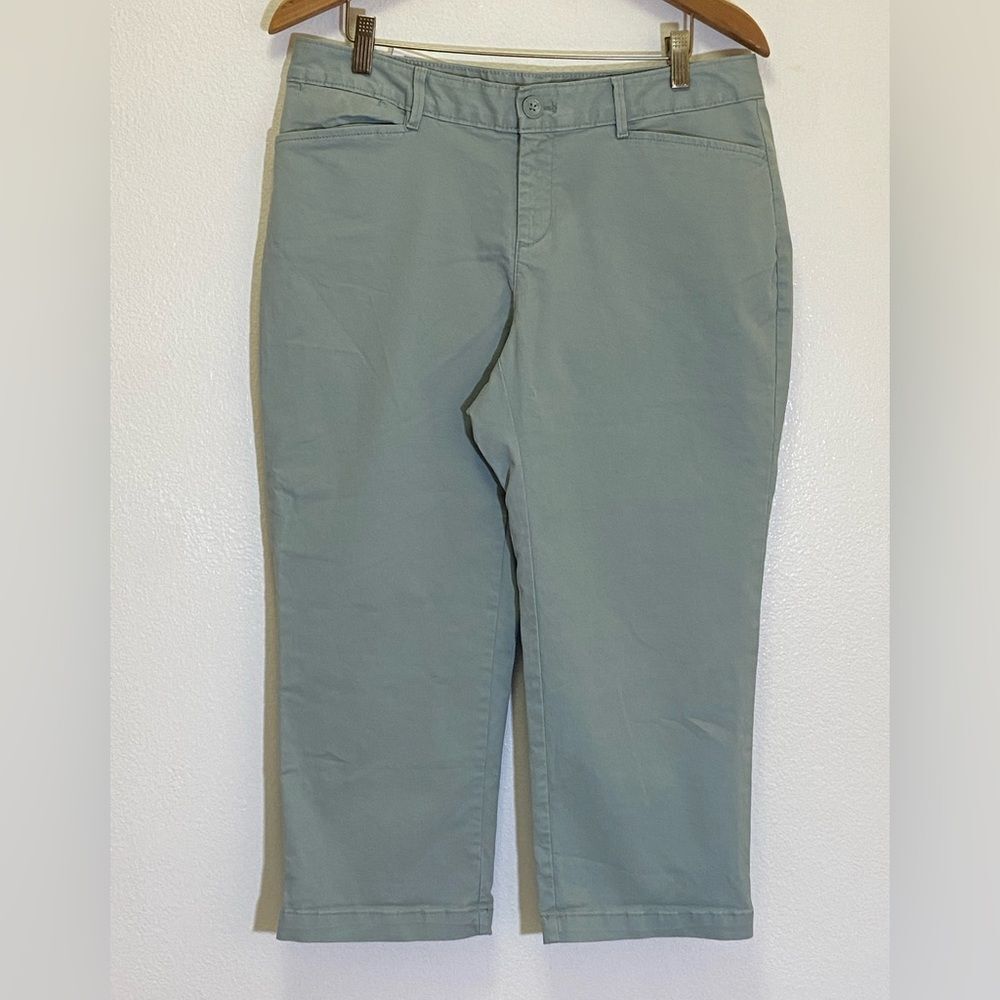 Eddie Bauer - Legend Wash Stretch Curvy Hiking Pants Capris - size 8 P NWT